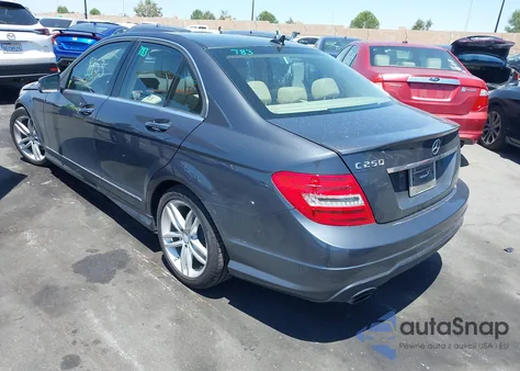 2013 Mercedes-Benz C 250 Luxury/Sport from USA, damaged, VIN WDDGF4HB0DR248993
